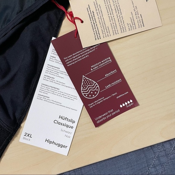 Thinx Hiphugger Super NWT - Picture 4 of 5